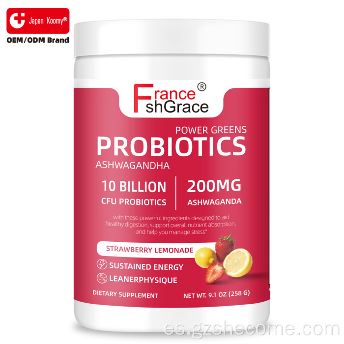 Shecome Probióticos Polvo Salud Digestiva